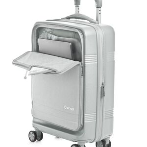 Biaggi Runway Hardside Hybrid 22" Carry On Luggage and Mini Cubes